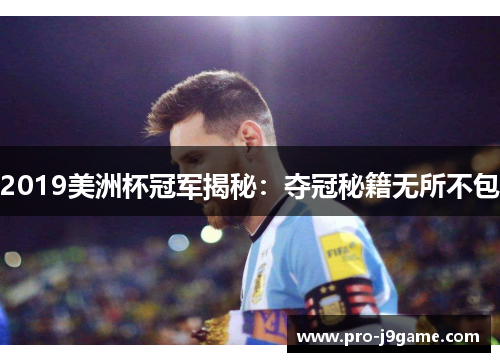 2019美洲杯冠军揭秘：夺冠秘籍无所不包